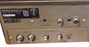 SL-C20 rear connectors